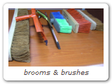 brooms & brushes