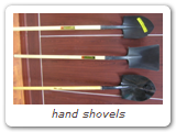 hand shovels
