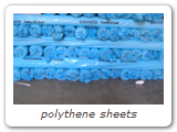 polythene sheets