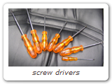 screw drivers