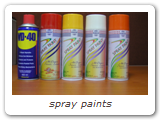 spray paints